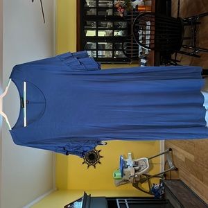 Size 18/20 Blue Maxi Dress
